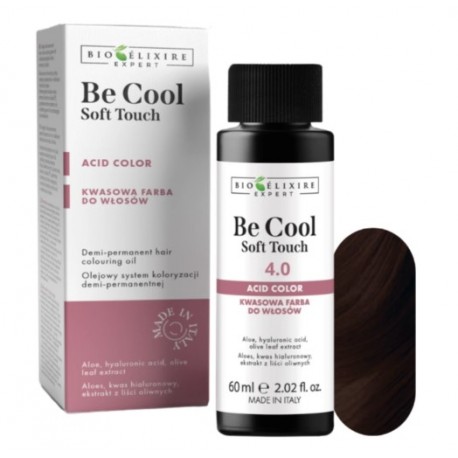 Bioelixir Toner Soft Touch 60ml 4.0 Średni Kasztan