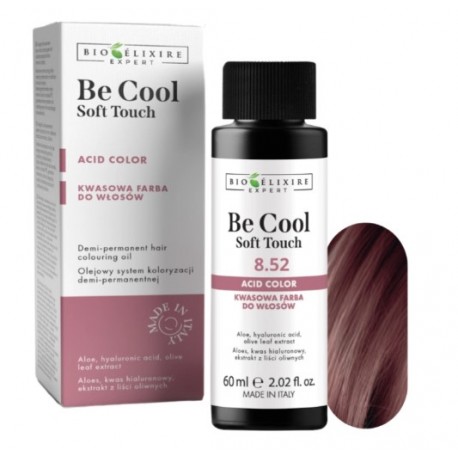 Bioelixir Toner Soft Touch 60ml 8.52 Jasny Irysowy Popielaty Blond