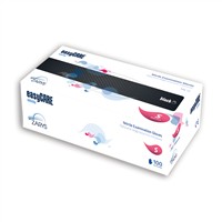 ZARYS Rękawice easyCare nitryl czarne S 100szt