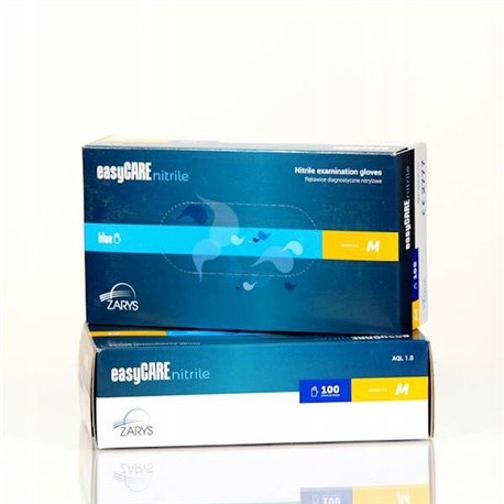 ZAR Rękawice easyCare nitryl niebieski M-25952