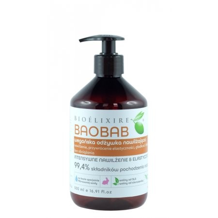 Bioelixire odżywka Wegańska z Baobabem 500ml