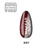 Makear 897 lakier hybrydowy Moonlight 8ml