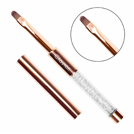 CLA pedzelek Gold do żelu 6mm-28921