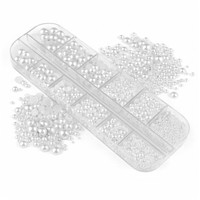 ozdoby perełki białe-29088