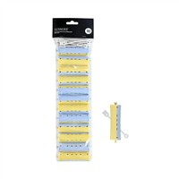 Lussoni wałki do trwałej 022 91mm żółto niebieskie-39123