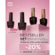 Makear Bestseller Set Big:Kera Base 15ml&Top Hard Glass 15ml&Dehydrator 15ml&Primer Bezkwasowy 15ml
