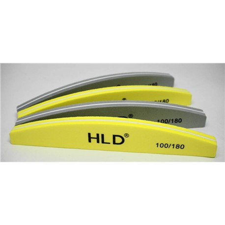 Polerka półksiężyc HLD żółta 100/180