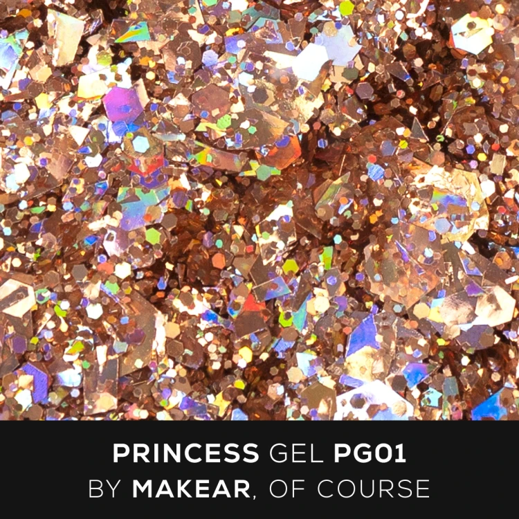Makear PG01-Princess-Gel-Gold-5ml-1322_2 2-25447