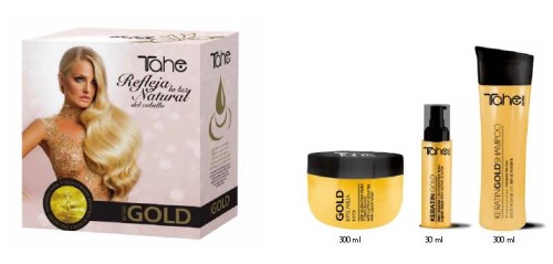 Tahe zestaw keratin gold-6084
