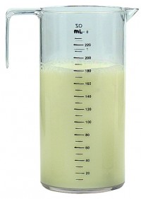 Menzurka z uchytwm 220ml-438