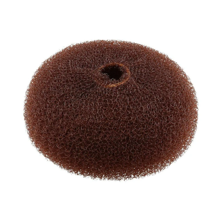 Lussoni wypełniacz do koka okrągły brąz 90mm-39122